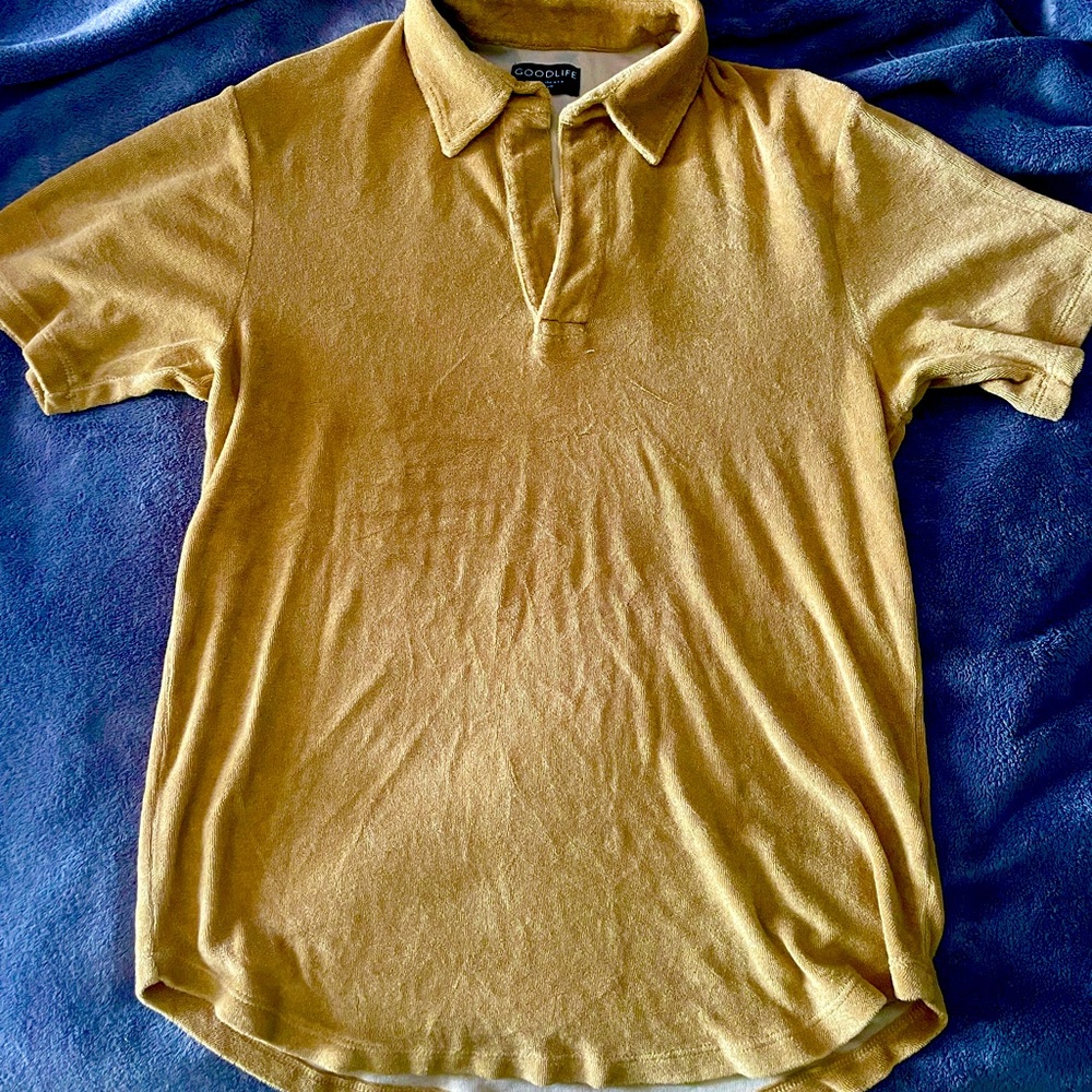 Goodlife Terry cloth polo medium. New. Never worn. Have same in blue.